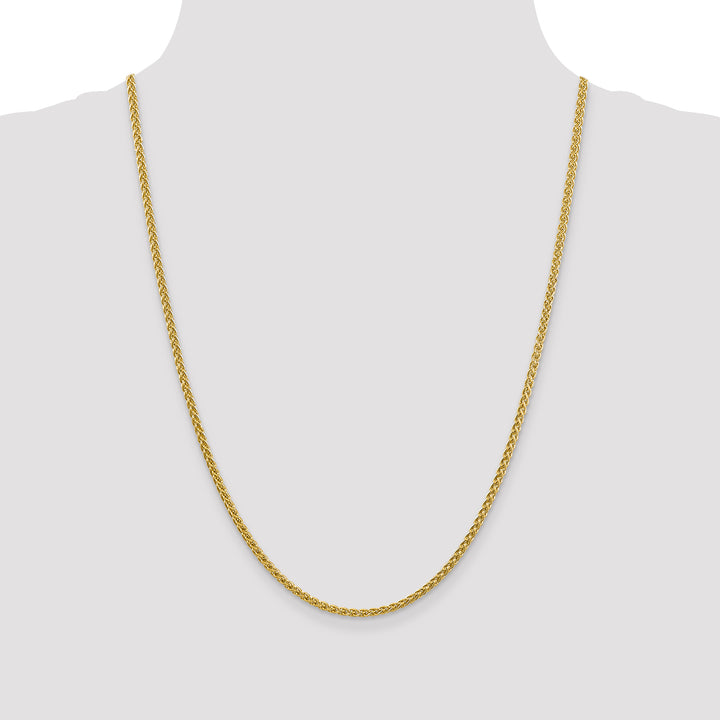 14k 2.75mm Semi-solid Wheat Chain