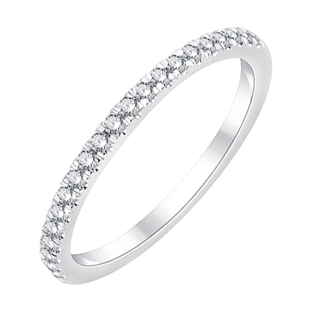 14Kt White Gold Diamond 1/5Ctw Ring