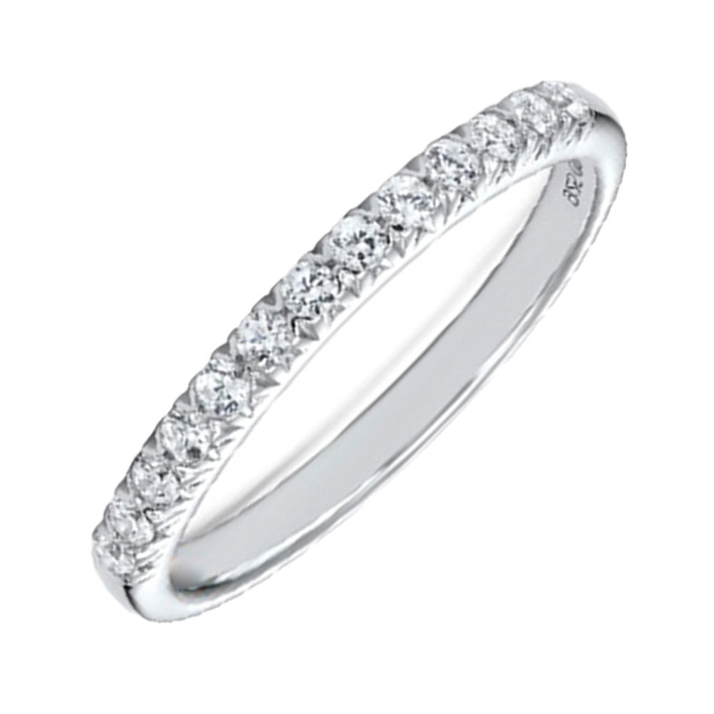 14Kt White Gold Diamond 1/4Ctw Ring