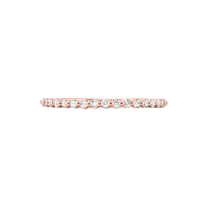 14Kt Rose Gold Diamond 1/4Ctw Ring