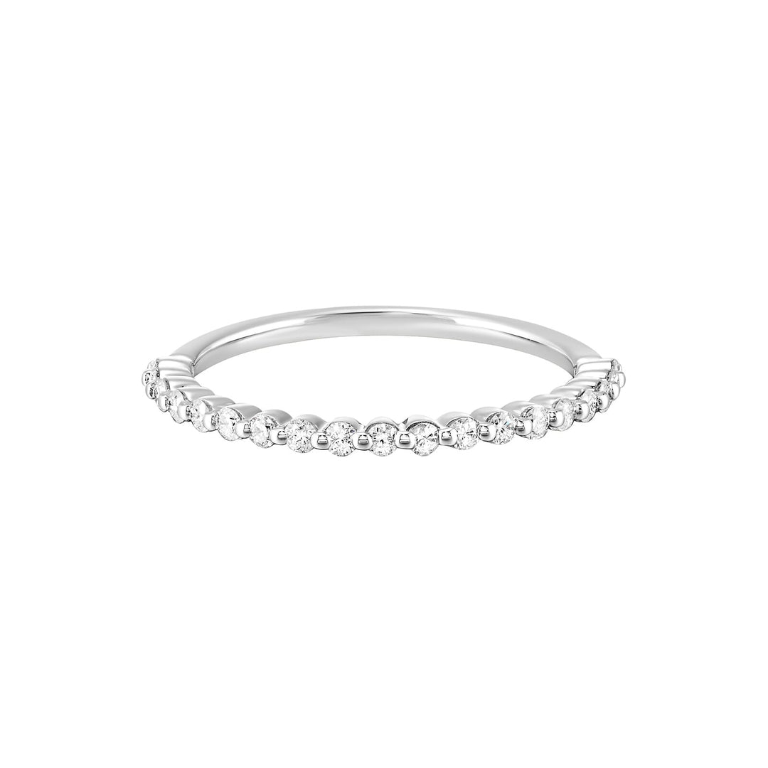 Platinum White Diamond 1/4Ctw Ring