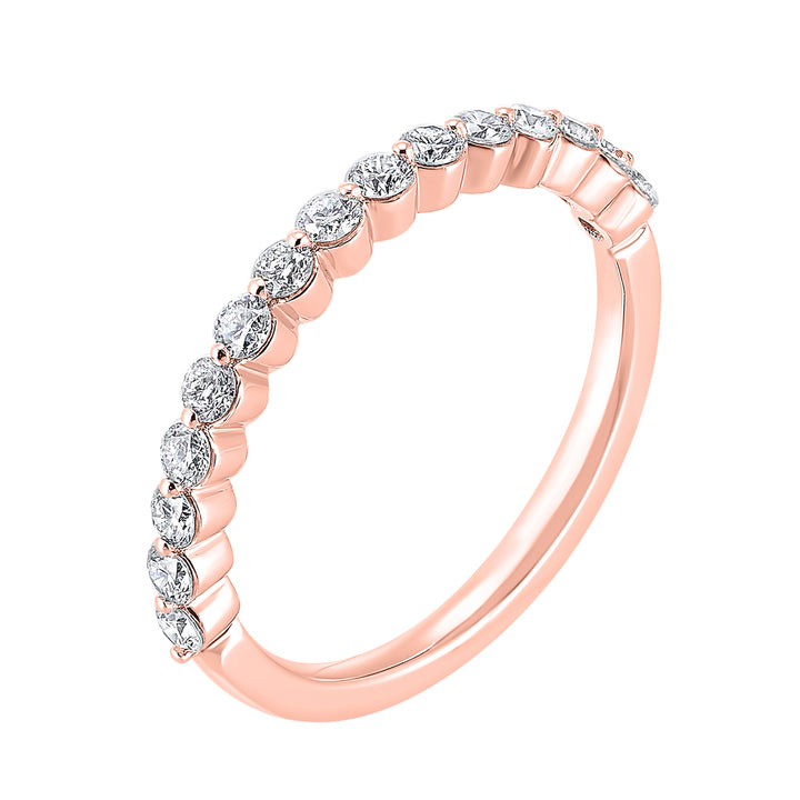 14Kt Rose Gold Diamond 1/2Ctw Ring