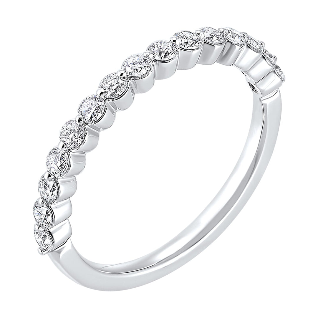 Platinum White Diamond 1/2Ctw Ring