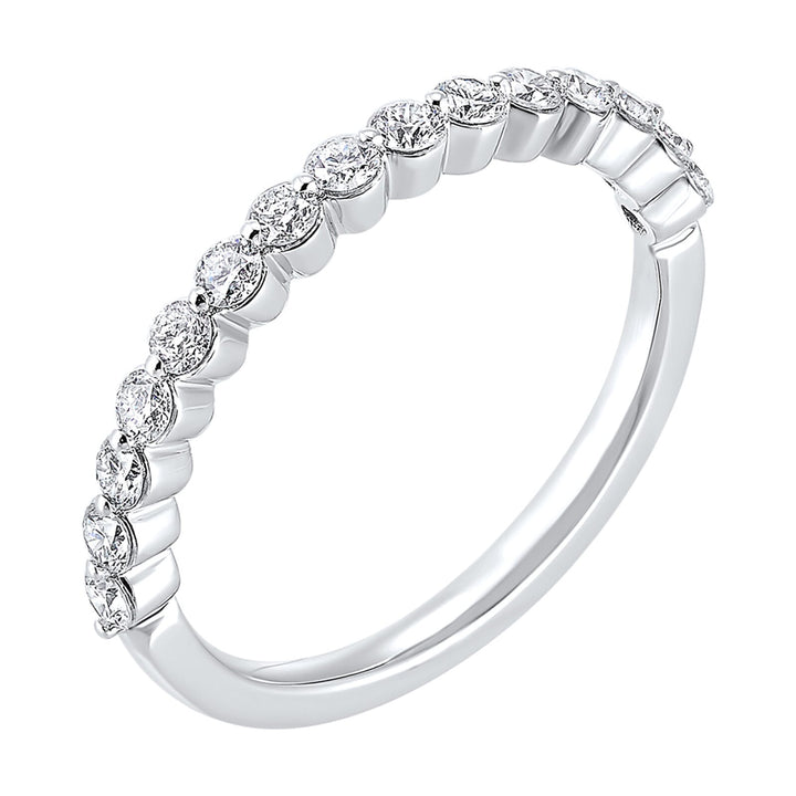 Platinum White Diamond 1/2Ctw Ring