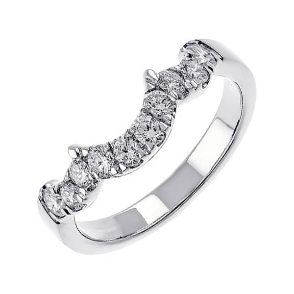 14Kt White Gold Diamond 3/8Ctw Ring