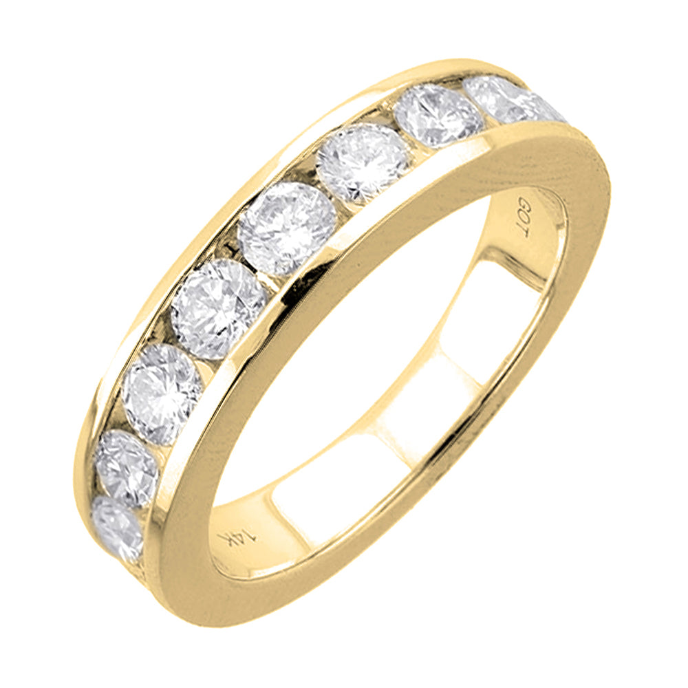 14Kt Yellow Gold Diamond 1 1/2Ctw Ring