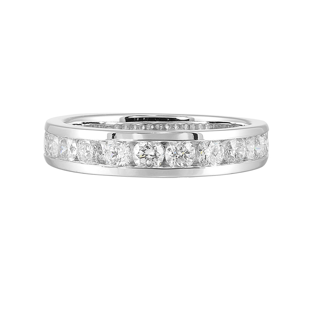 89 Facet 14Kt White Gold Diamond 1Ctw Ring