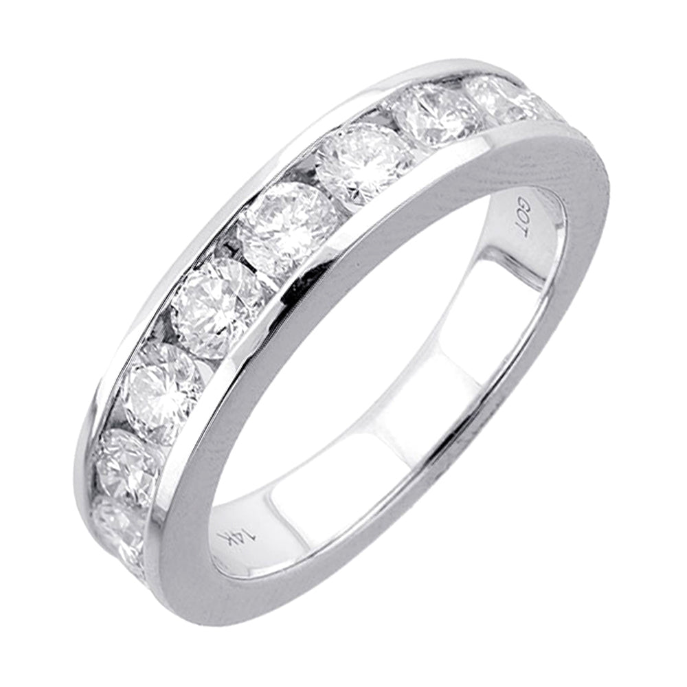 14Kt White Gold Diamond 1 1/2Ctw Ring