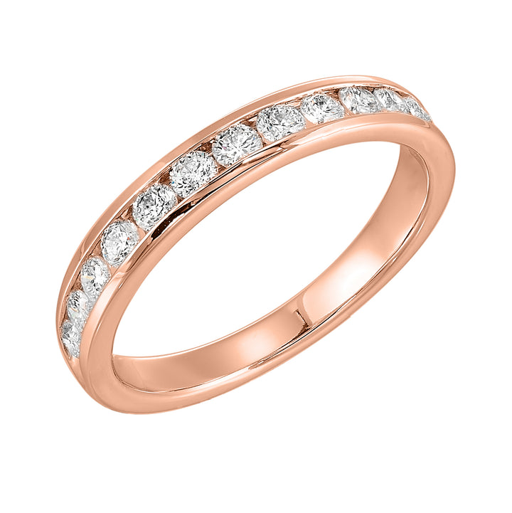 14Kt Rose Gold Diamond 1/2Ctw Ring