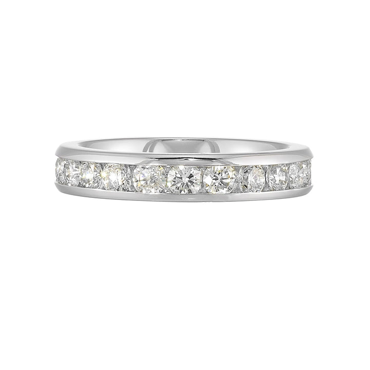 89 Facet 14Kt White Gold Diamond 1Ctw Ring