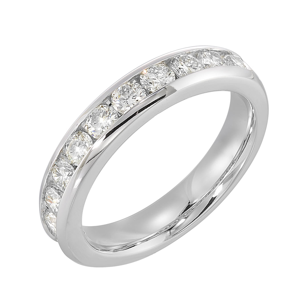14Kt White Gold Diamond 1Ctw Ring