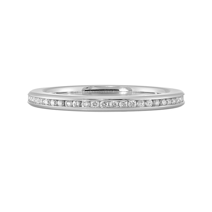 14Kt White Gold Diamond 1/6Ctw Ring