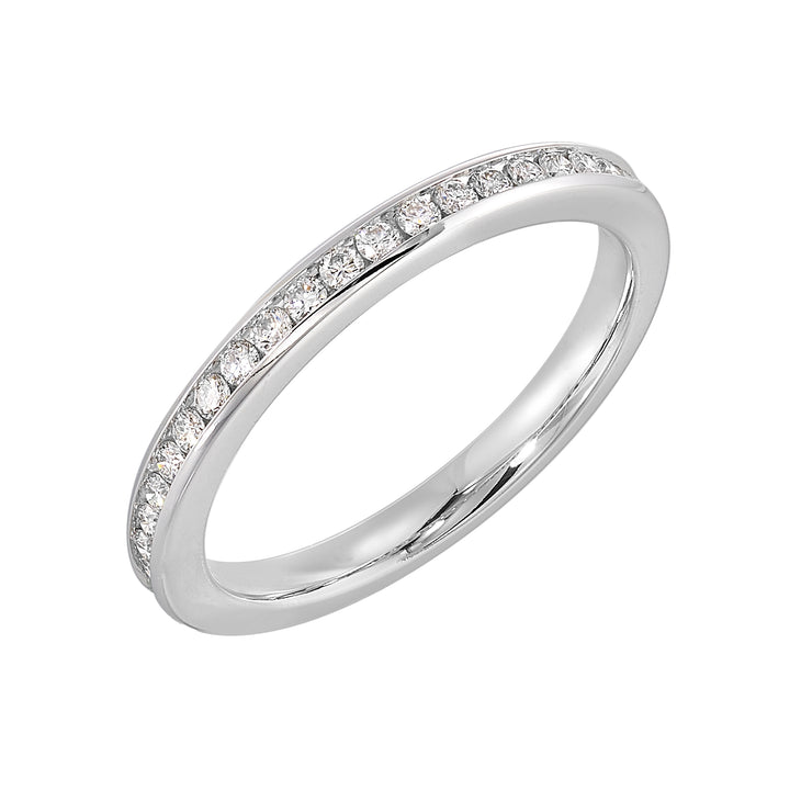 14Kt White Gold Diamond 1/4Ctw Ring