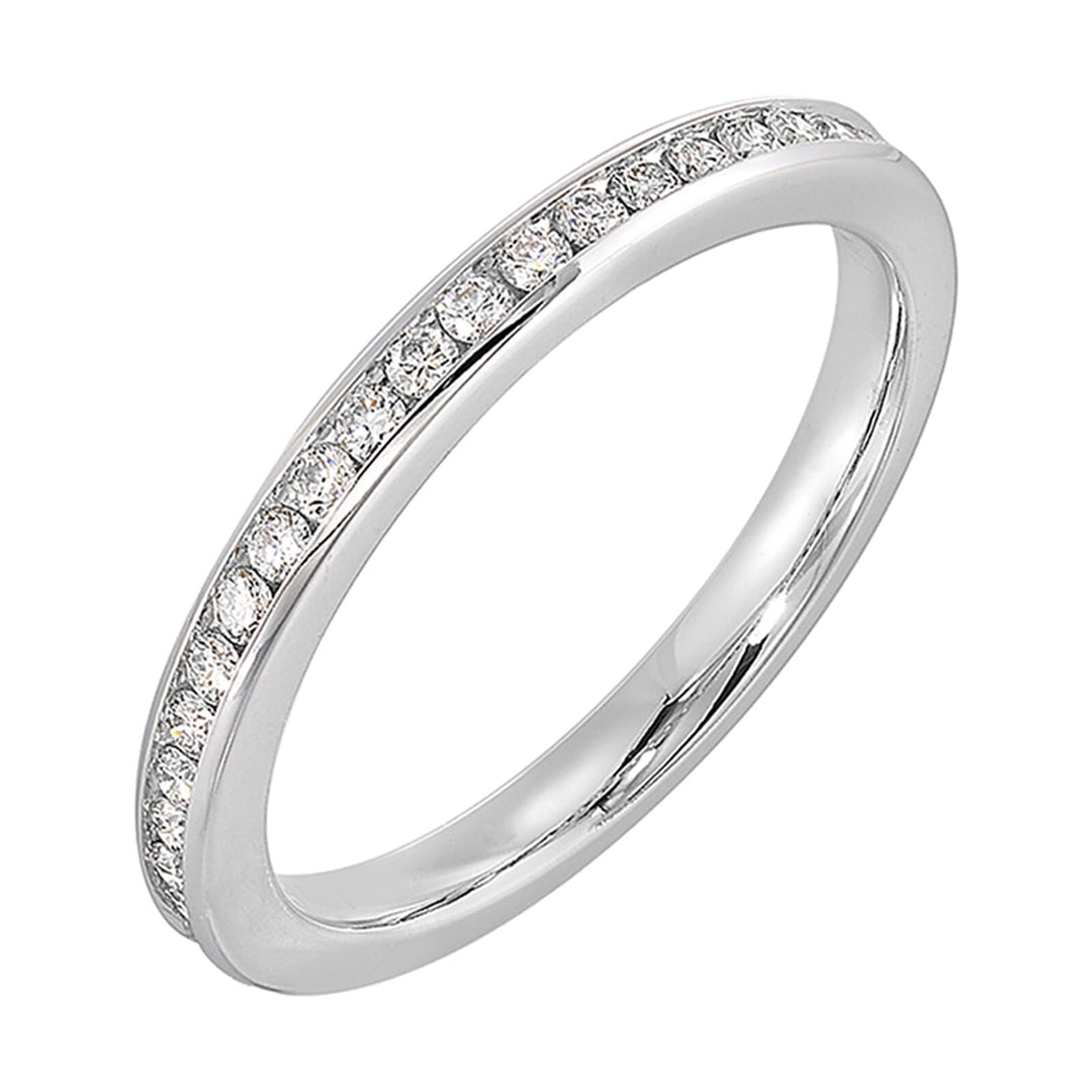 14Kt White Gold Diamond 1/4Ctw Ring
