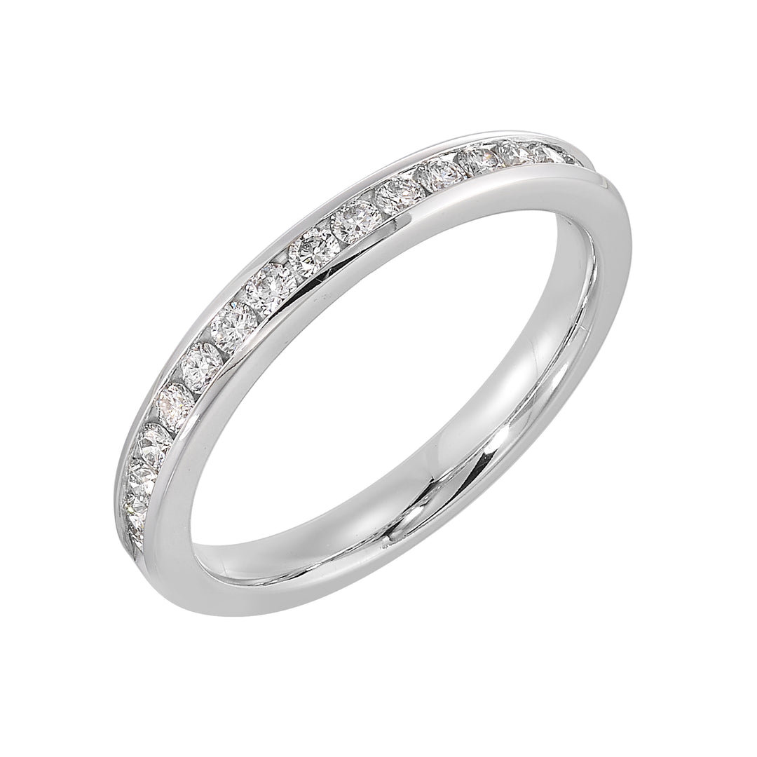 14Kt White Gold Diamond 1/3Ctw Ring