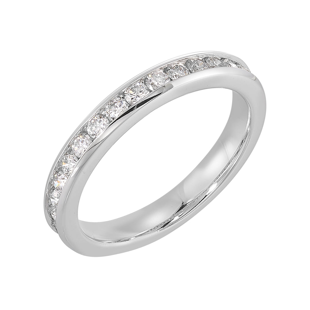 14Kt White Gold Diamond 1/2Ctw Ring