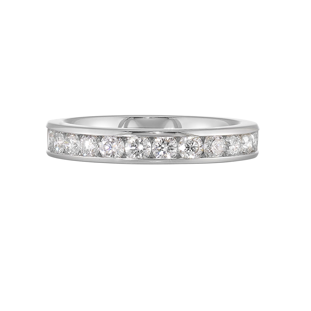 14Kt White Gold Diamond 3/4Ctw Ring