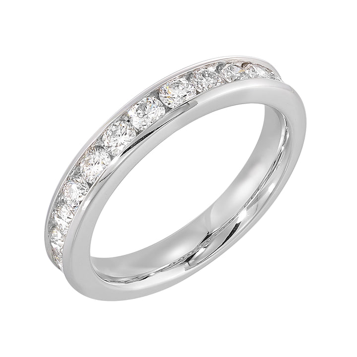 14Kt White Gold Diamond 3/4Ctw Ring