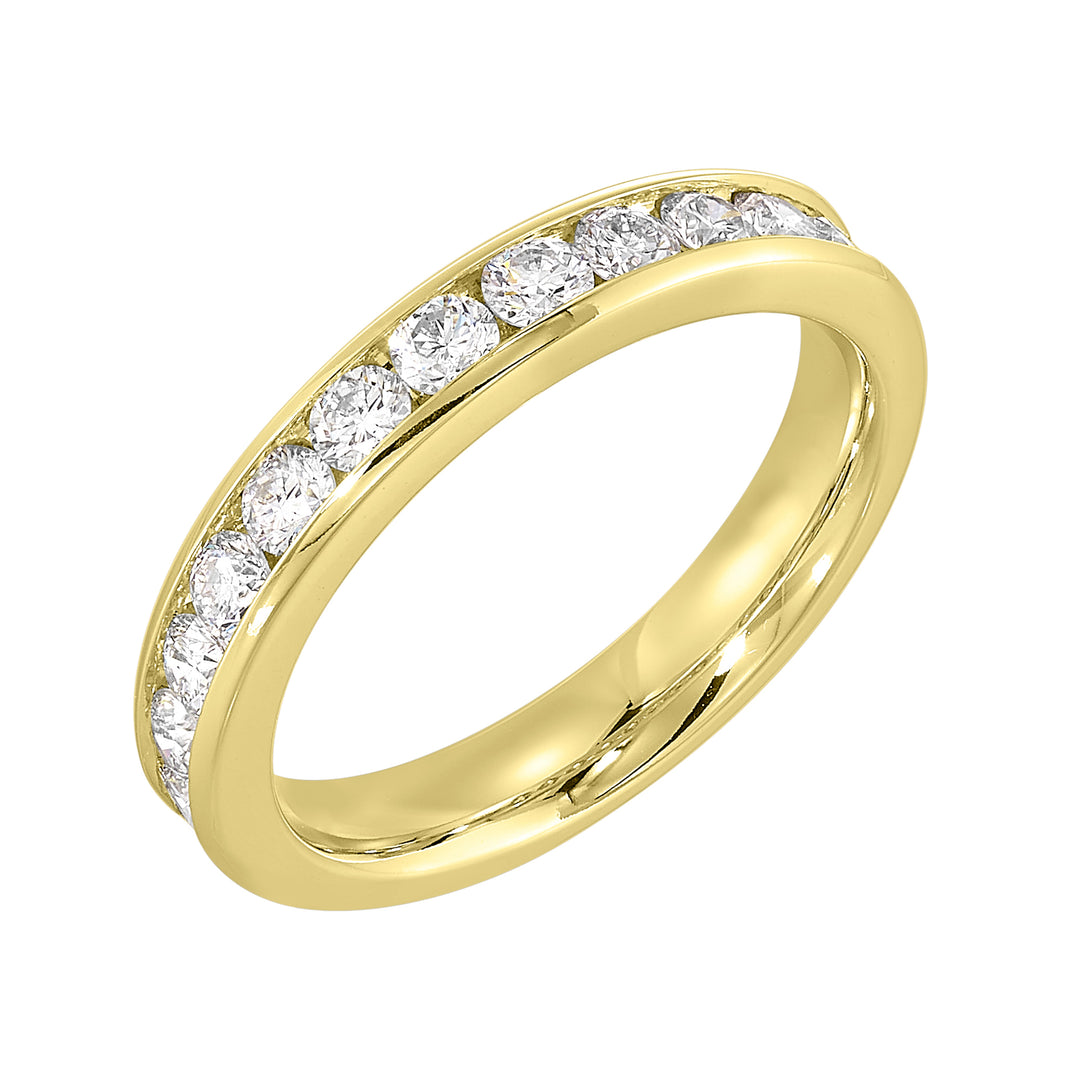 14Kt Yellow Gold Diamond 3/4Ctw Ring