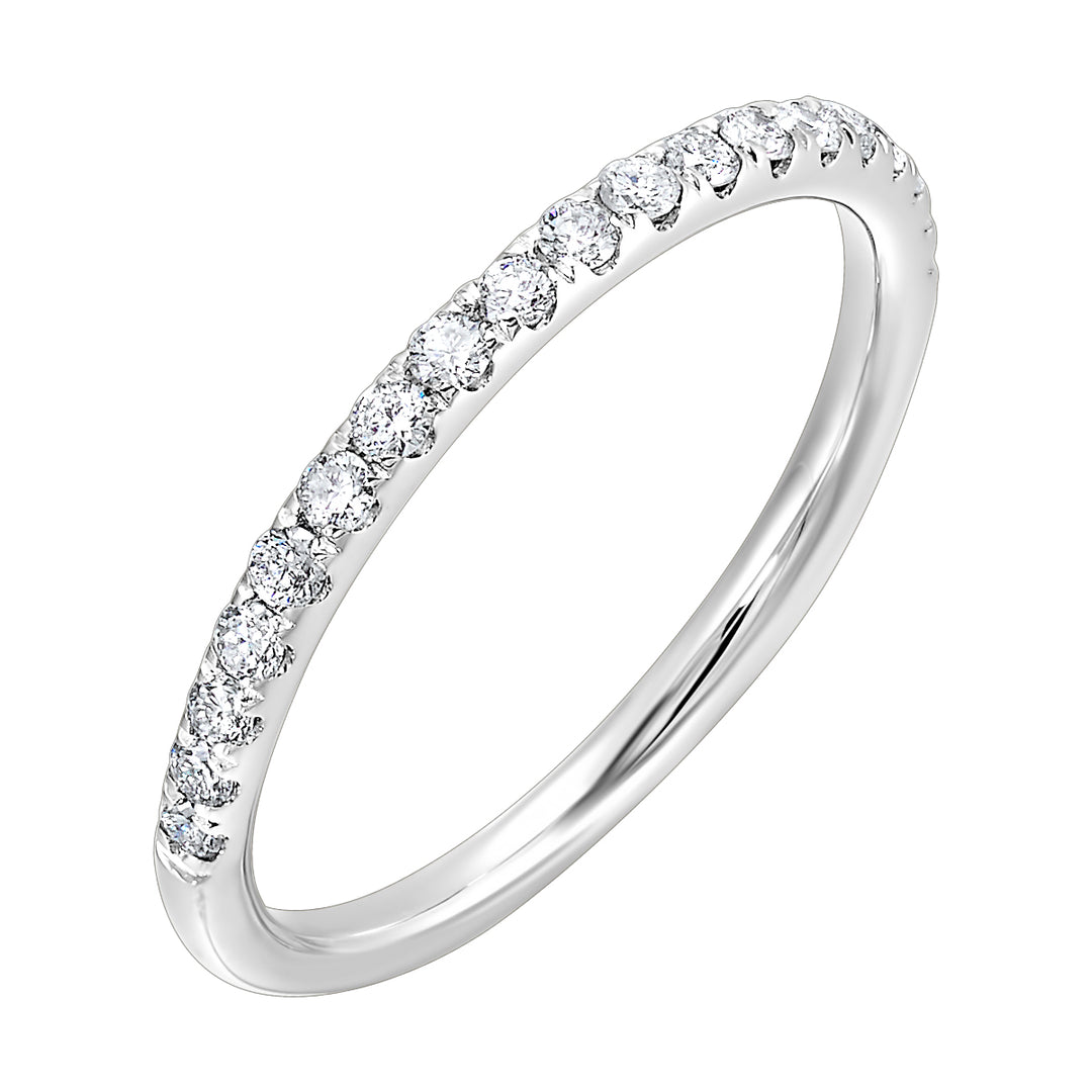 89 Facet 14Kt White Gold Diamond 1/4Ctw Ring