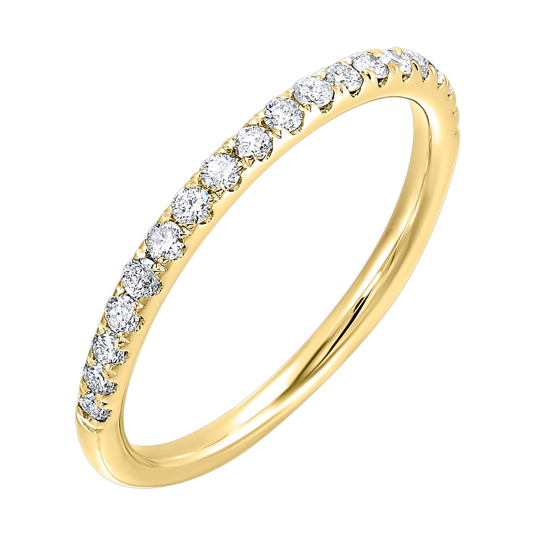 89 Facet 14Kt Yellow Gold Diamond 1/4Ctw Ring