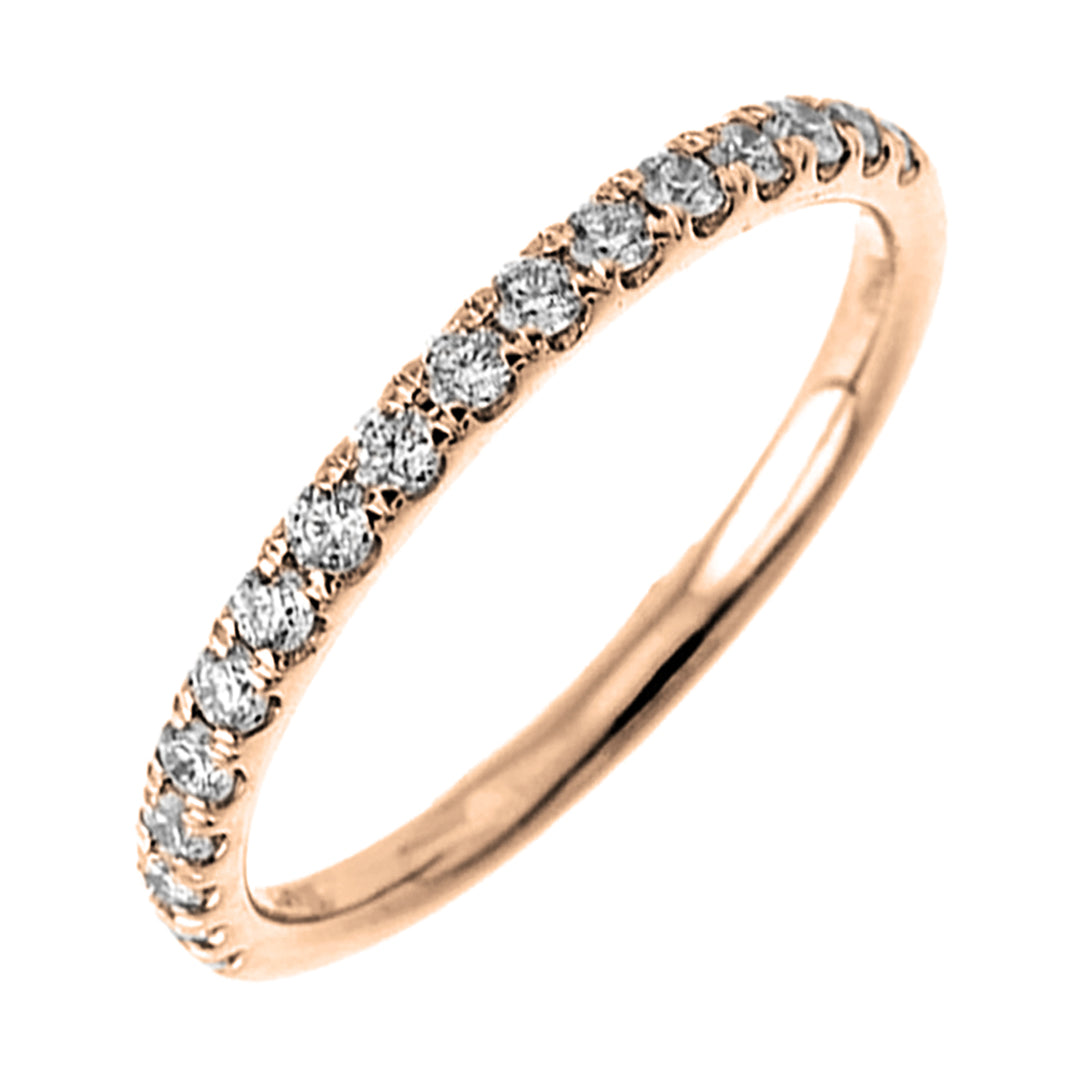 14Kt Rose Gold Diamond 1/3Ctw Ring