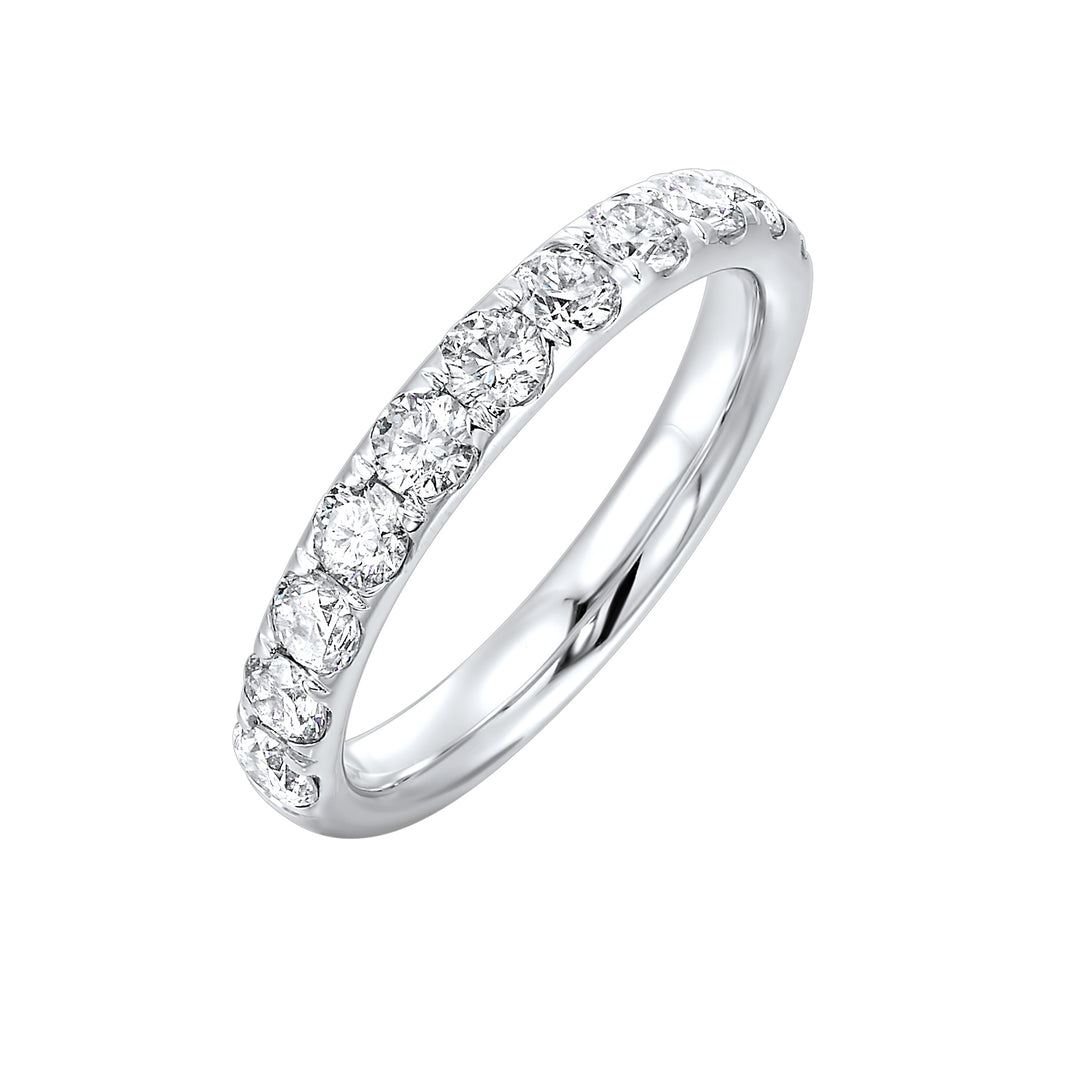 89 Facet 14Kt White Gold Diamond 1Ctw Ring