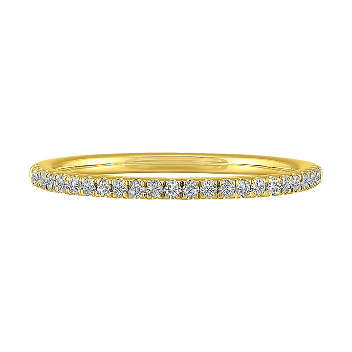 89 Facet 14Kt Yellow Gold Diamond 1/7Ctw Ring