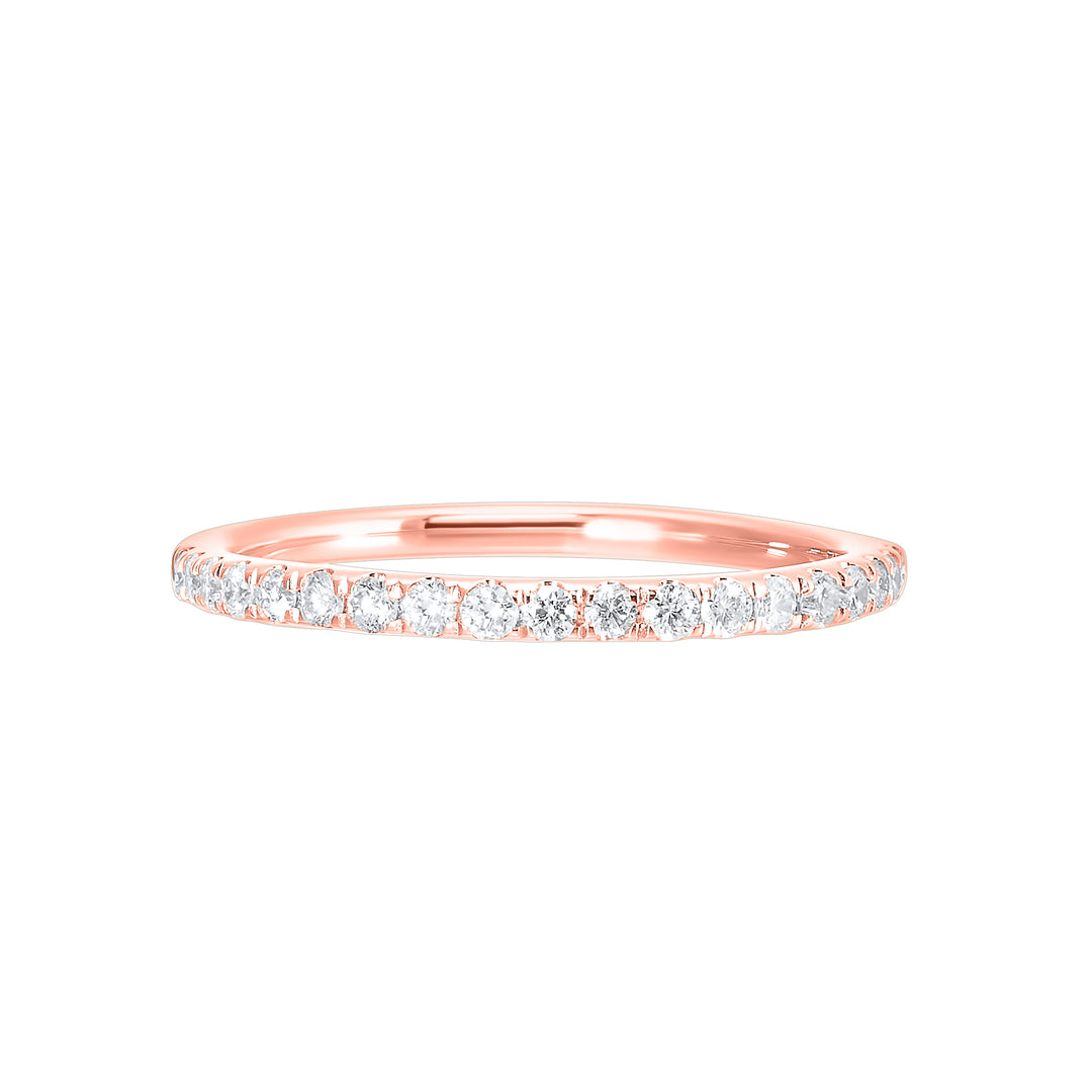 14Kt Rose Gold Diamond 1/4Ctw Ring