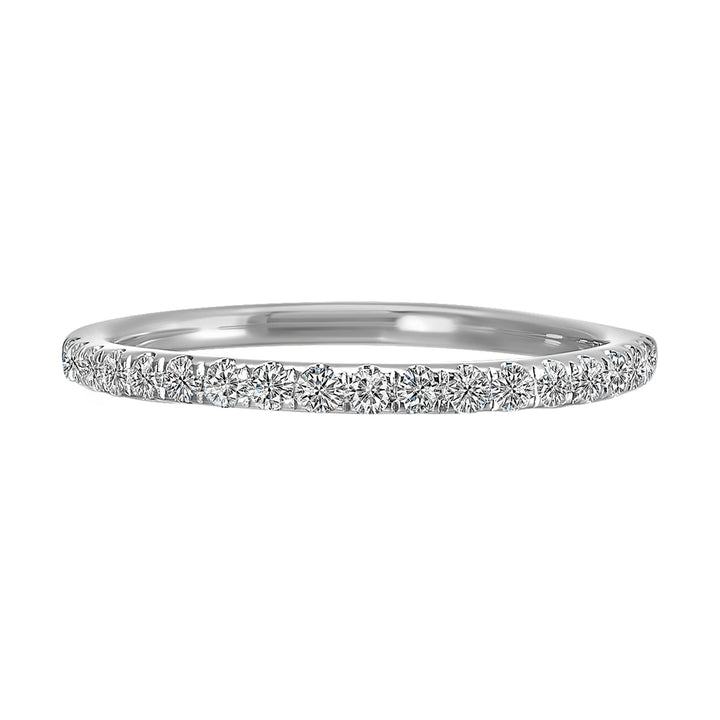 89 Facet 14Kt White Gold Diamond 1/4Ctw Ring