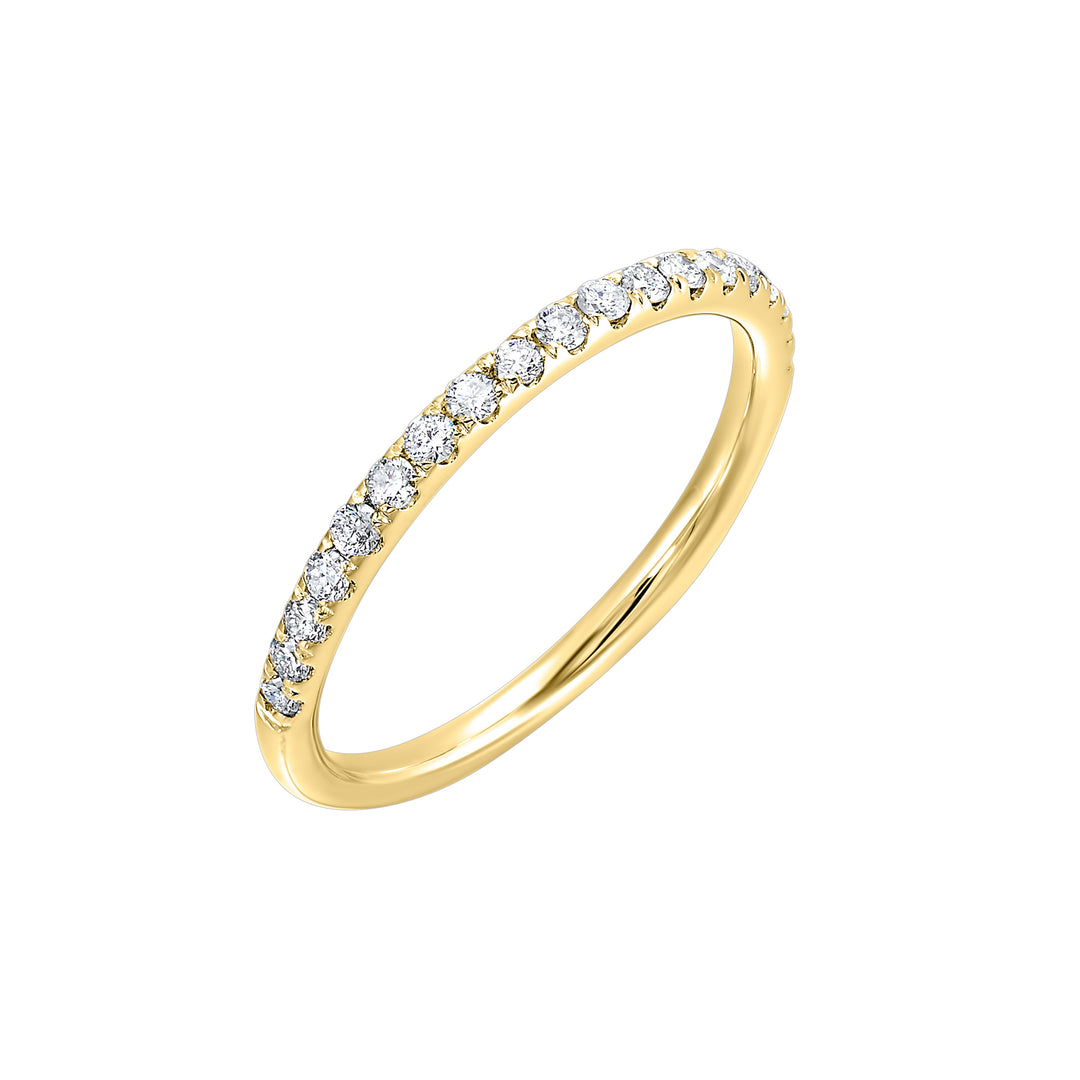 89 Facet 14Kt Yellow Gold Diamond 1/4Ctw Ring