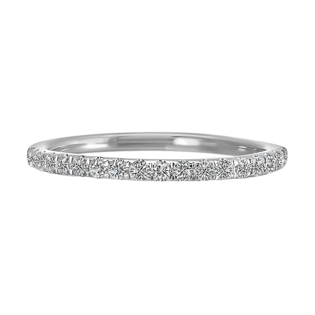 Platinum White Diamond 1/4Ctw Ring