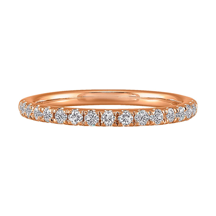 14Kt Rose Gold Diamond 1/3Ctw Ring
