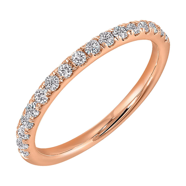 14Kt Rose Gold Diamond 1/3Ctw Ring