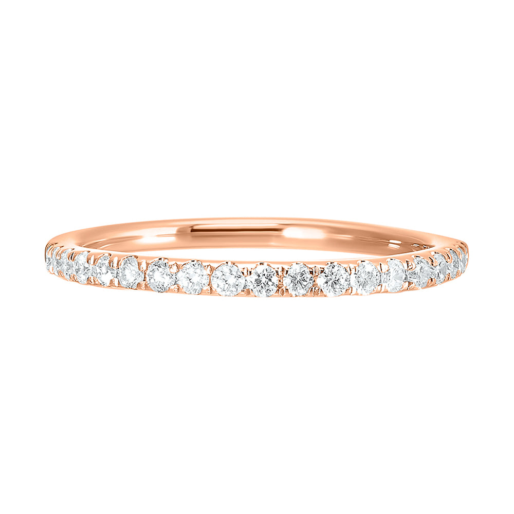 14Kt Rose Gold Diamond 1/3Ctw Ring