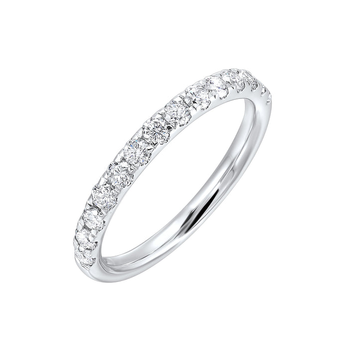 89 Facet 14Kt White Gold Diamond 1/2Ctw Ring