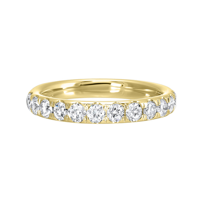 89 Facet 14Kt Yellow Gold Diamond 3/4Ctw Ring