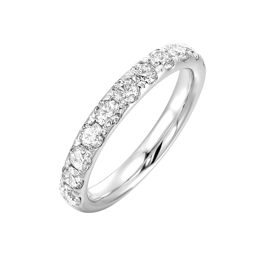 89 Facet 14Kt White Gold Diamond 1Ctw Ring