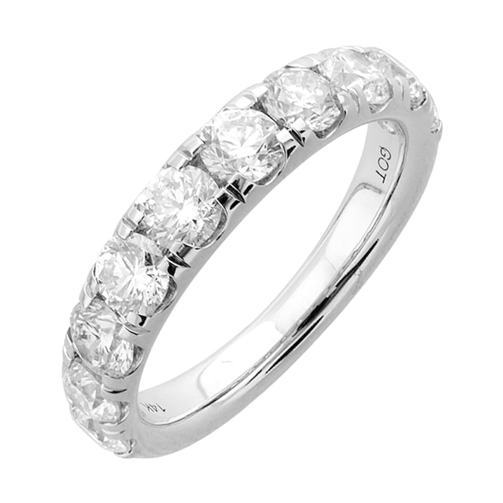 89 Facet 14Kt White Gold Diamond 2Ctw Ring