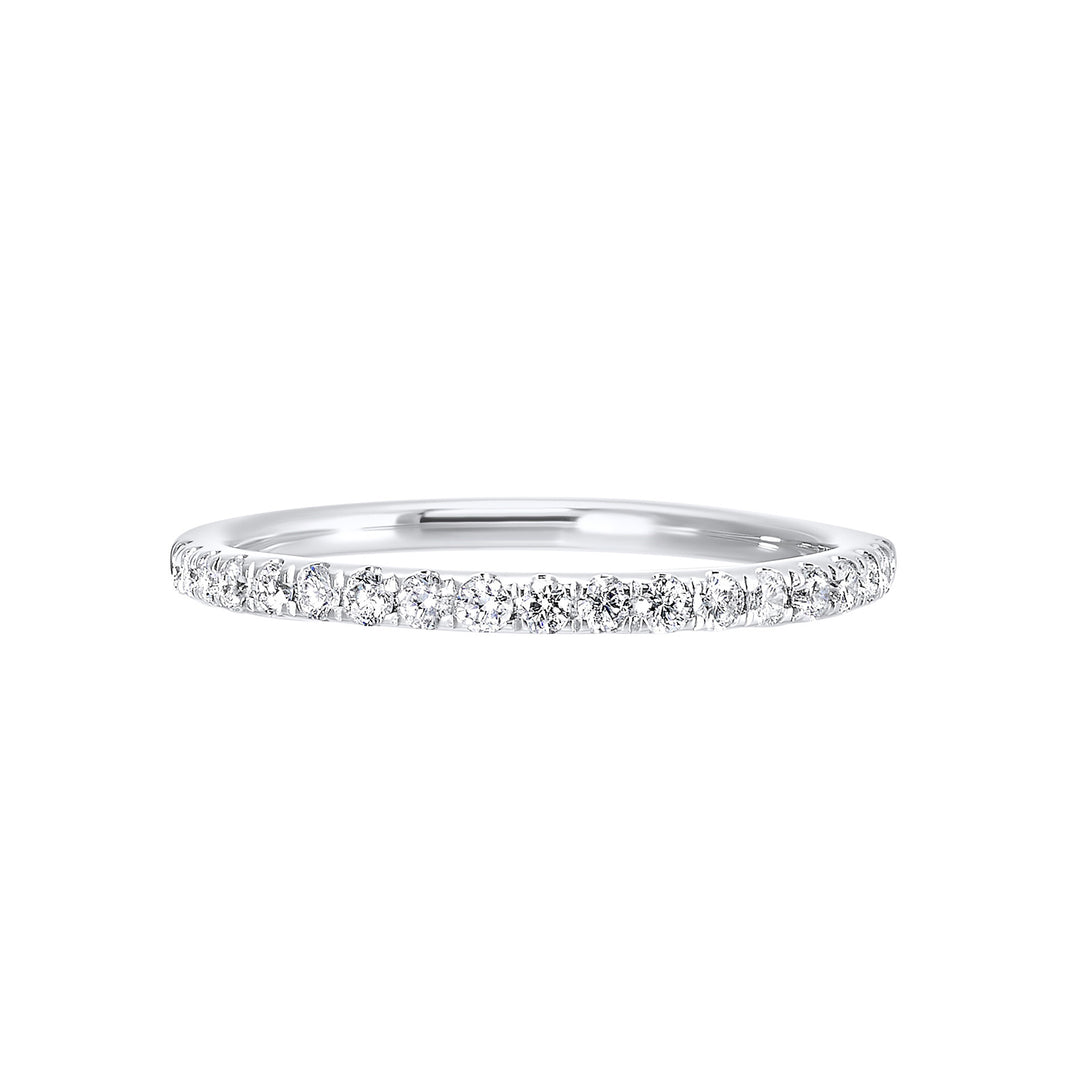 89 Facet 14Kt White Gold Diamond 1/4Ctw Ring