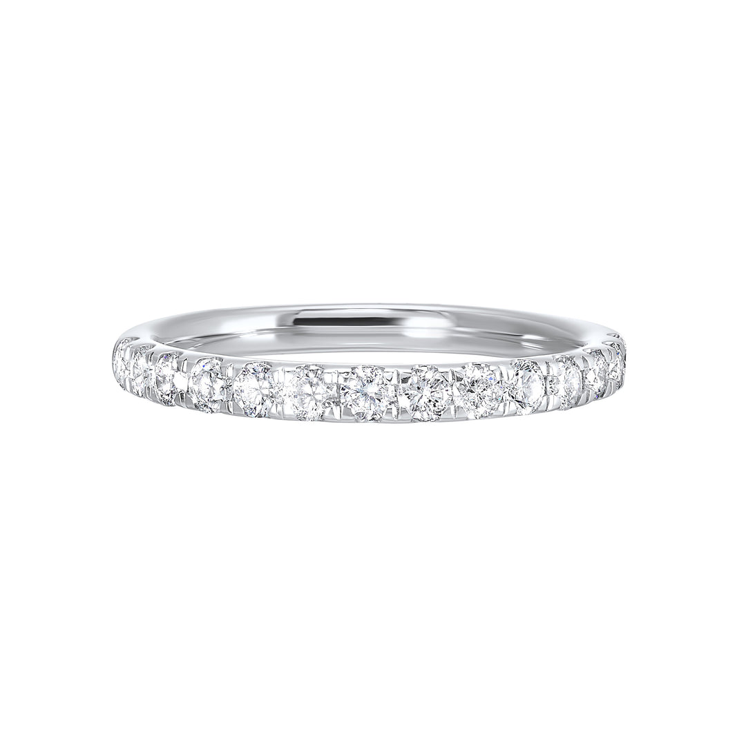 89 Facet 14Kt White Gold Diamond 1/2Ctw Ring