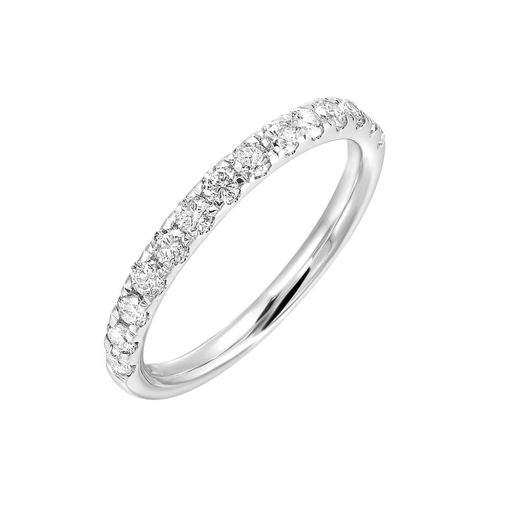 89 Facet 14Kt White Gold Diamond 1/2Ctw Ring