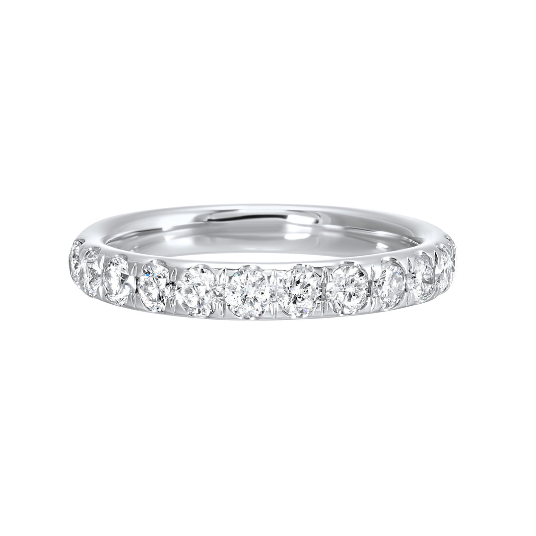 89 Facet 14Kt White Gold Diamond 3/4Ctw Ring