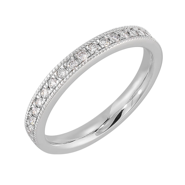 14Kt White Gold Diamond 1/4Ctw Ring