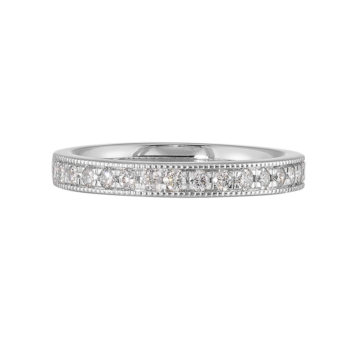 89 Facet 14Kt White Gold Diamond 1/3Ctw Ring