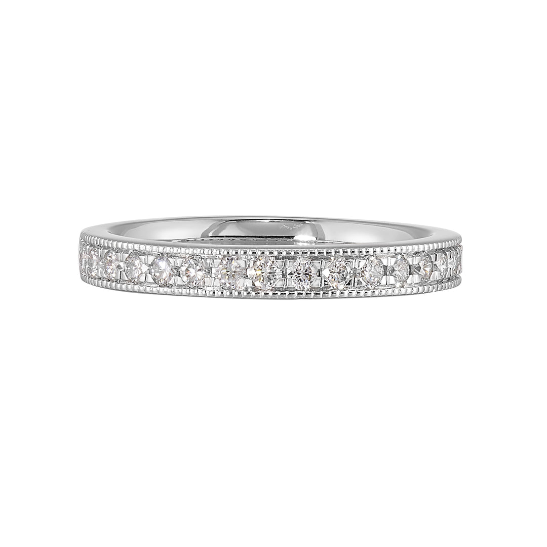 14Kt White Gold Diamond 1/3Ctw Ring