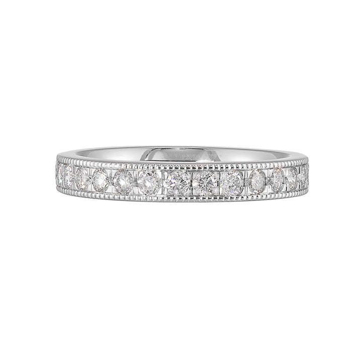 89 Facet 14Kt White Gold Diamond 1/2Ctw Ring