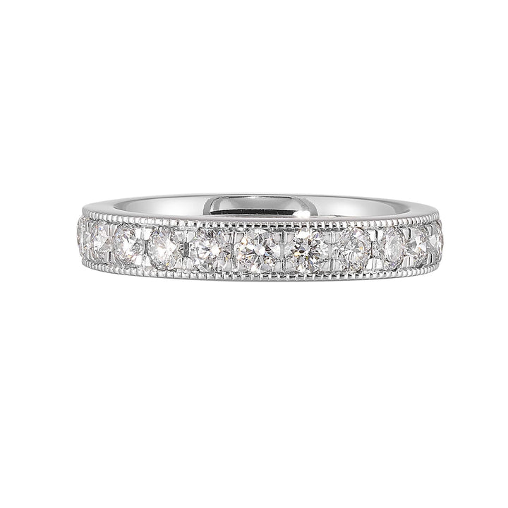 89 Facet 14Kt White Gold Diamond 3/4Ctw Ring
