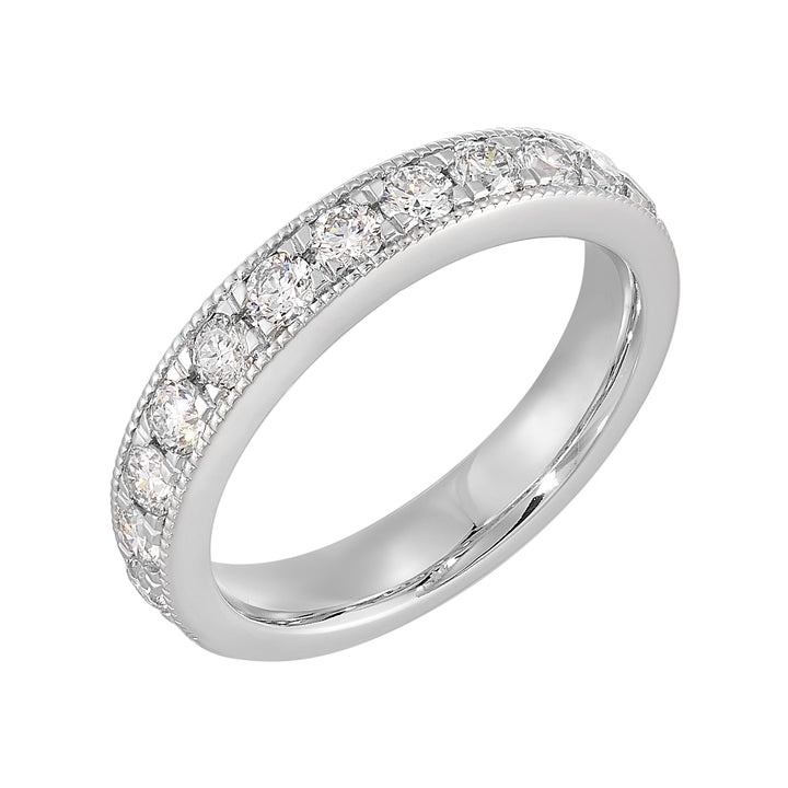 14Kt White Gold Diamond 3/4Ctw Ring