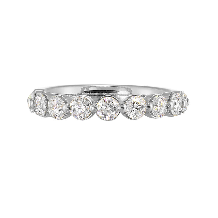 89 Facet 14Kt White Gold Diamond 1Ctw Ring